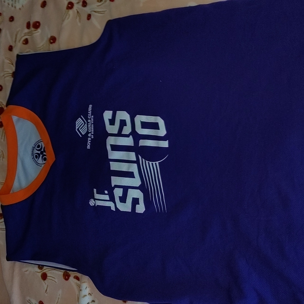 Jr.suns jersey (reversible)